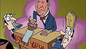 Separación del Estado y la iglesia.