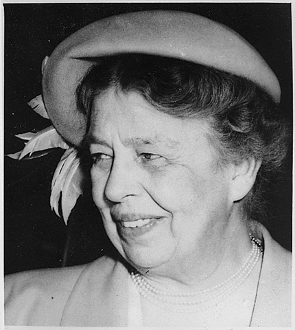 Eleanor Roosevelt "First Lady"