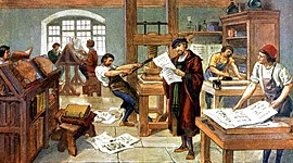 Timeline: TEMA 3: LA REVOLUCIÓN DE LA IMPRENTA Y LA COMUNICACIÓN DEL ABSOLUTISMO.