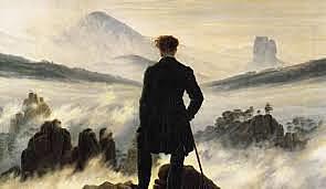 Il Viandante davanti a un mare di nebbia