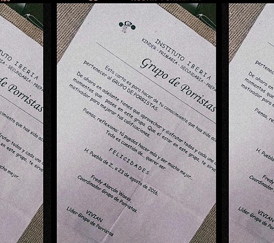 Entré al grupo de porristas