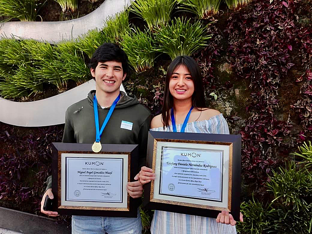 Premiación Kumon Matemáticas.