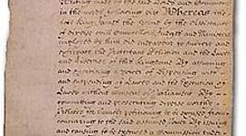 Timeline: England's Steps to a limited Monarchy