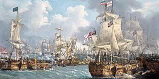 Battle of Trafalgar (red)