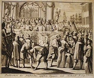 Firma de la Tregua de los Doce Años