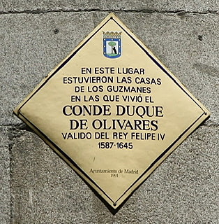 Destierro del conde-duque de Olivares