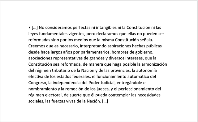 Manifiesto del presidente de facto general José Félix Uriburu