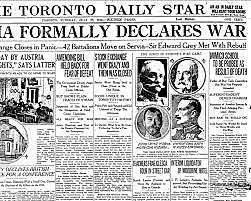 Canada Enters WW1 (0/S)