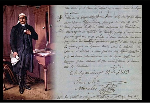 1813 Sentimientos de la nación