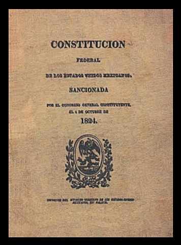 1824 Primera constitución Mexicana