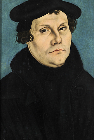 Martin Lutero affigge le Novantacinque Tesi