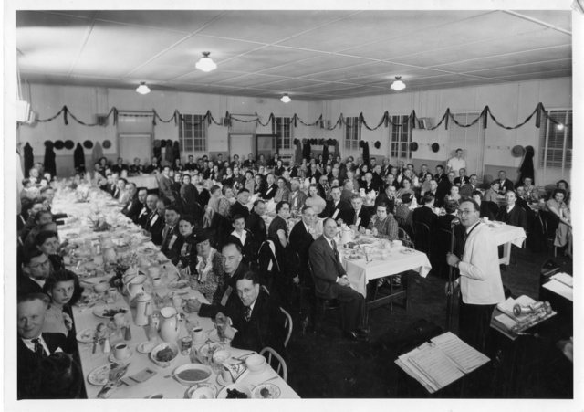 A.F Dorland at NFFE convention banquet.