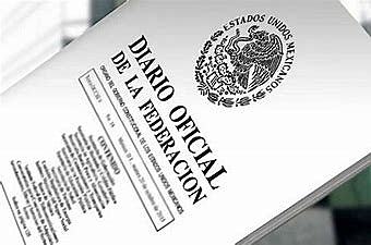 2014  Publicación en el Diario Oficial de la Federación