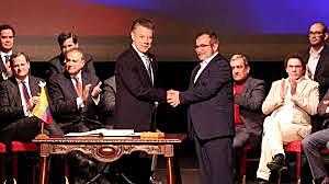 Firma del acuerdo de paz