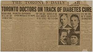 Découverte de insuline (sociale)