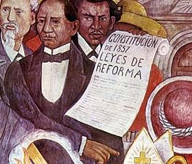 1855-1857 Leyes de Reforma