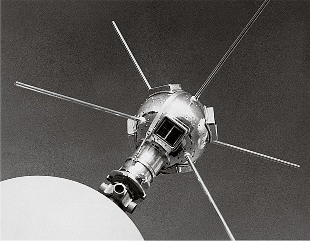 The first solarpowered satellite