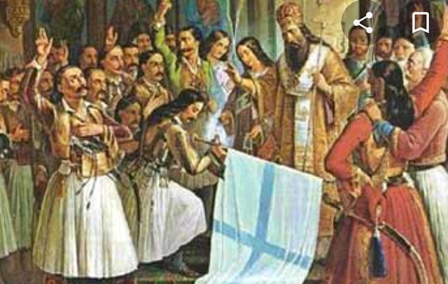 La independencia de Grecia