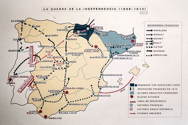 Entrada de las tropas francesas en la Península