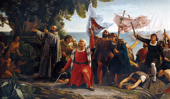 Llegada a América de Cristóbal Colón