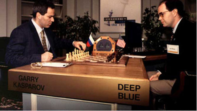 Computadora automata Deep Blue vs garry kasparow