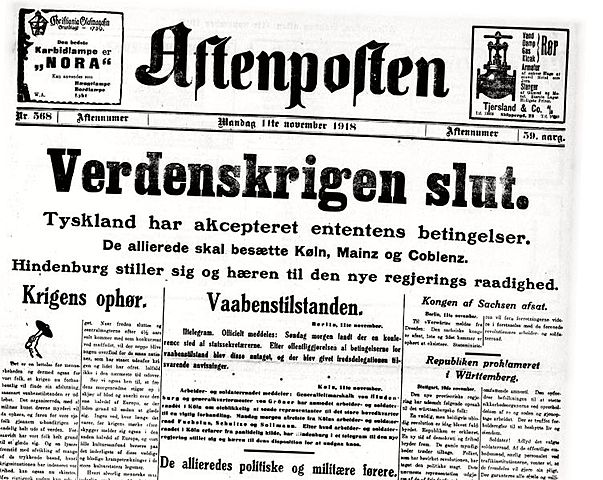 8.juli 1919: Fredsavtalen i Versailles