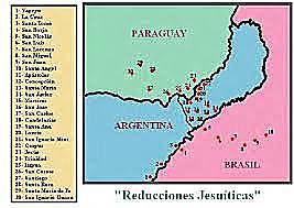 Cesión de las reducciones jesuíticas a Portugal a cambio de la entrega de la colonia de Sacramento.