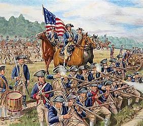 Guerra contra Reino Unido en la guerra de Independencia de Estados Unidos.