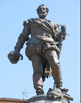 Miguel lopez de legazpia estatua