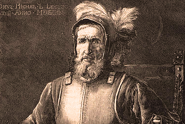 Miguel Lopez de Legapiren estatua jarri zuten plazan