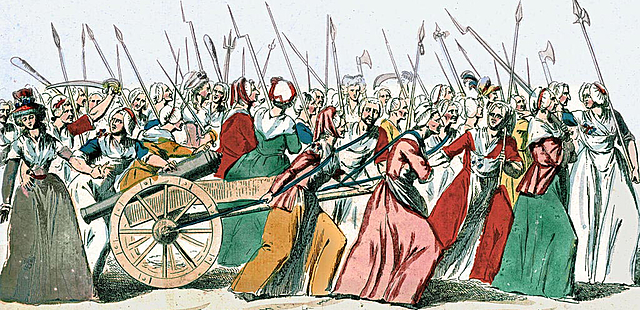 Marxa de les dones a Versalles