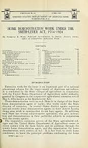 Smith Lever Act of 1914