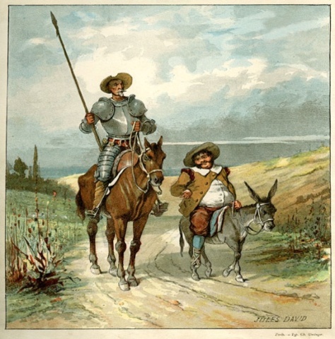 Don Quijote en la Sierra Morena
