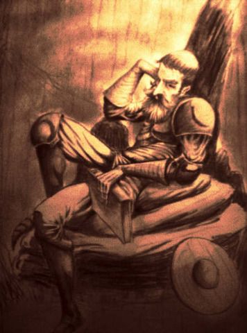 Don Quijote Salva Un Vasallo