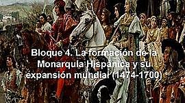 Timeline: EJE CRONOLÓGICO UNIDAD 3: La formación de la Monarquía Hispánica y su expansión mundial (1474-1700).