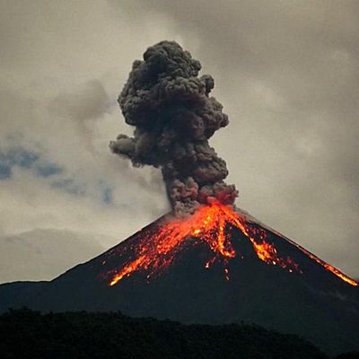 Timeline: Erupciones volcánicas