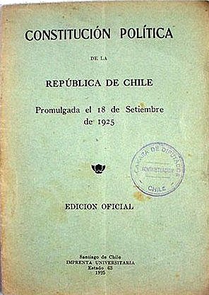 Constitución Política de Chile 1925, concepto de comuna.