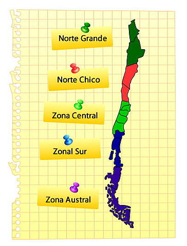 Macrozonas naturales
