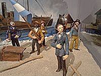 Llegada de Charles H. Davies por William Walker.