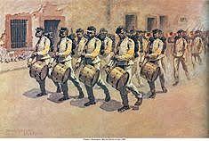 Banda de caballería Mexicana