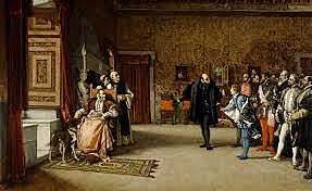 Carlos I abdica en su hijo Felipe y en su hermano Fernando. Se retira al monasterio de Yuste, donde muere en 1558.