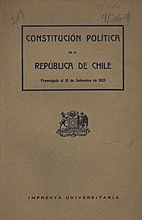 Constitución Política de Chile 1925, concepto de comuna chile