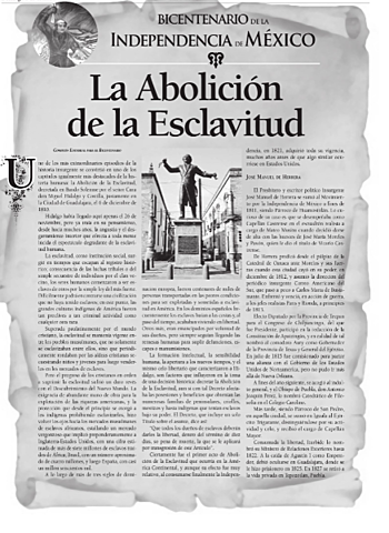 abolición de la esclavitud