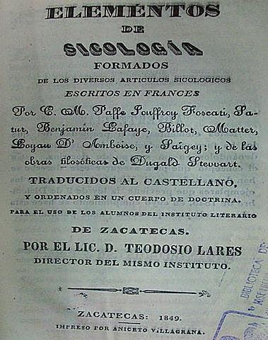 Primer libro de psicología