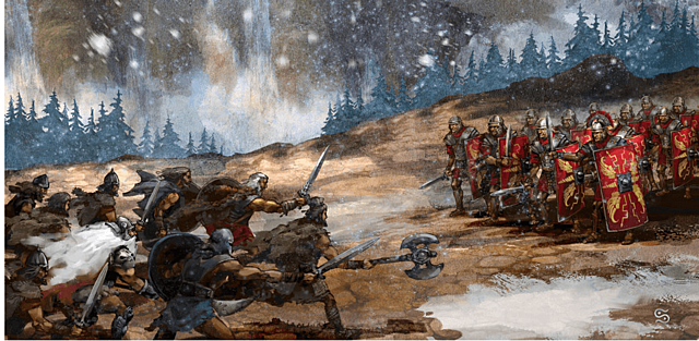 Los germanos empiezan a invadir territorios (406d.c.)