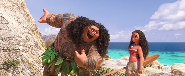 Moana meets Maui