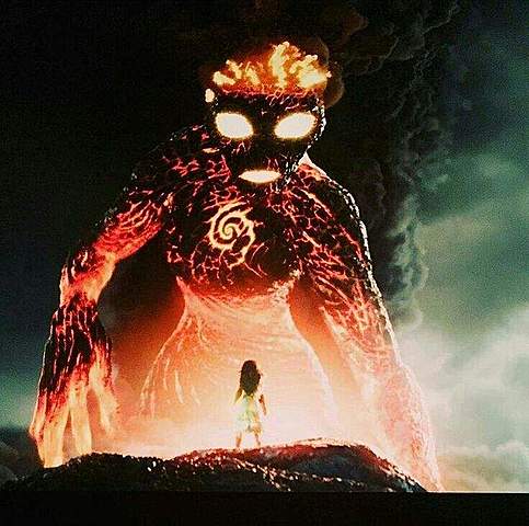 Moana and Muai face Te Ka