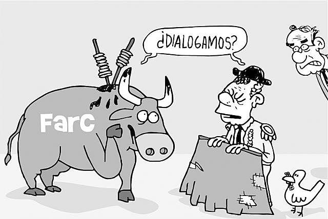 EMPIEZAN LOS DIALOGOS DE PAZ CON SANTOS