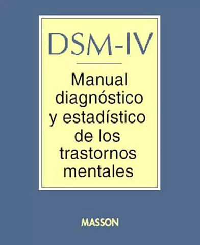 DSM: Incorporación nuevos trastornos DSM IV