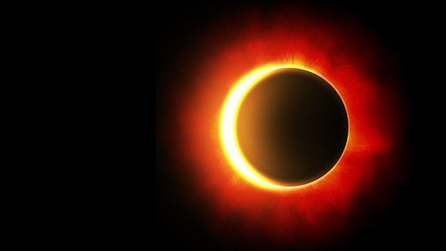 Primer eclipse solar
